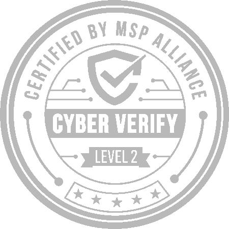 MSP Alliance Cyber Verify Level 2 certification
